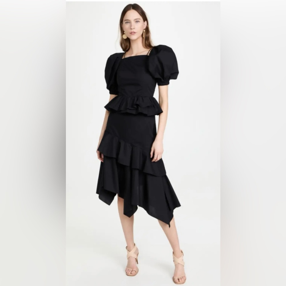 Ulla Johnson Marie Dress in Black Size 4